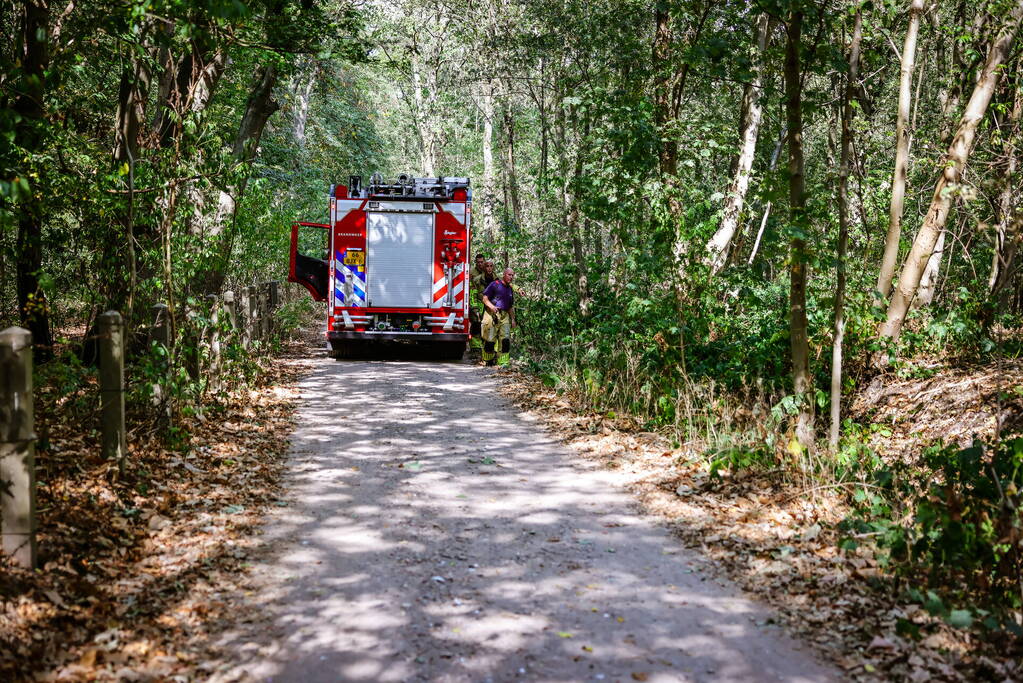 Flinke brand naast rangeerterrein Sportpark Bokkeduinen