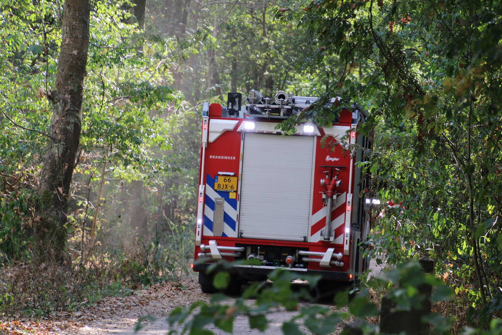 Flinke brand naast rangeerterrein Sportpark Bokkeduinen