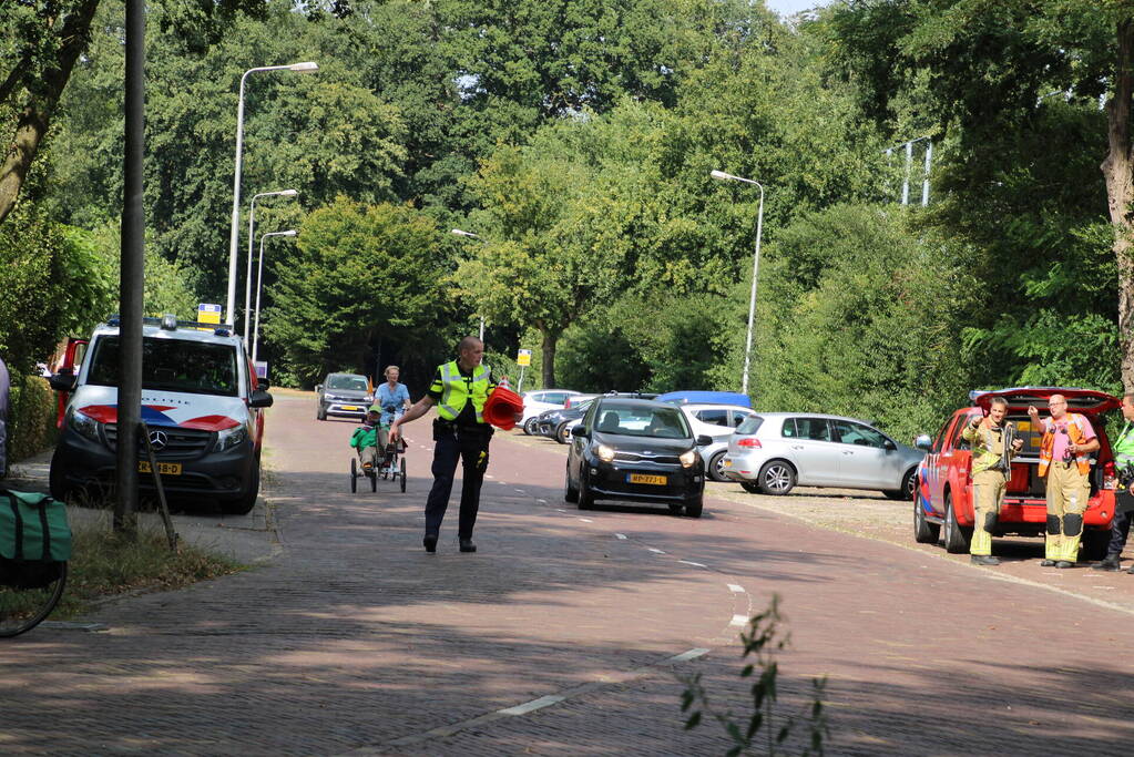 Flinke brand naast rangeerterrein Sportpark Bokkeduinen