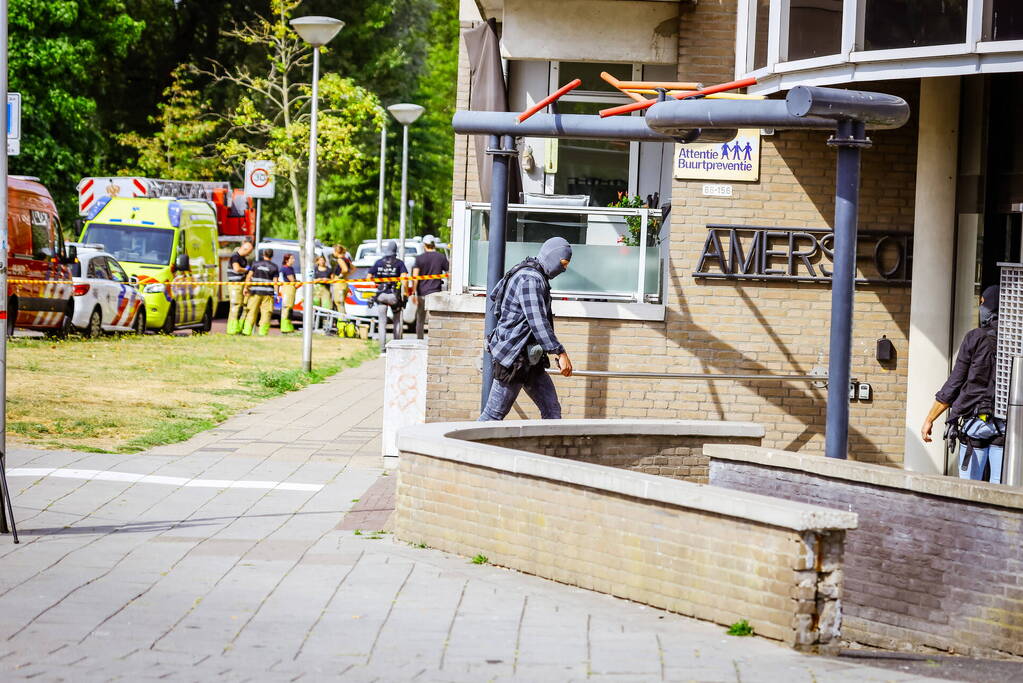 Veel hulpdiensten ingezet voor persoon met verward gedrag