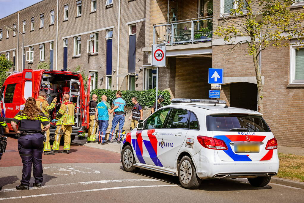 Veel hulpdiensten ingezet voor persoon met verward gedrag