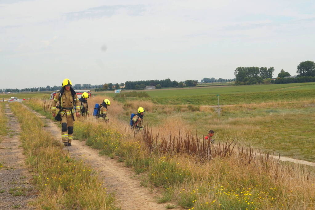 Buitenbrand blijkt kampvuur