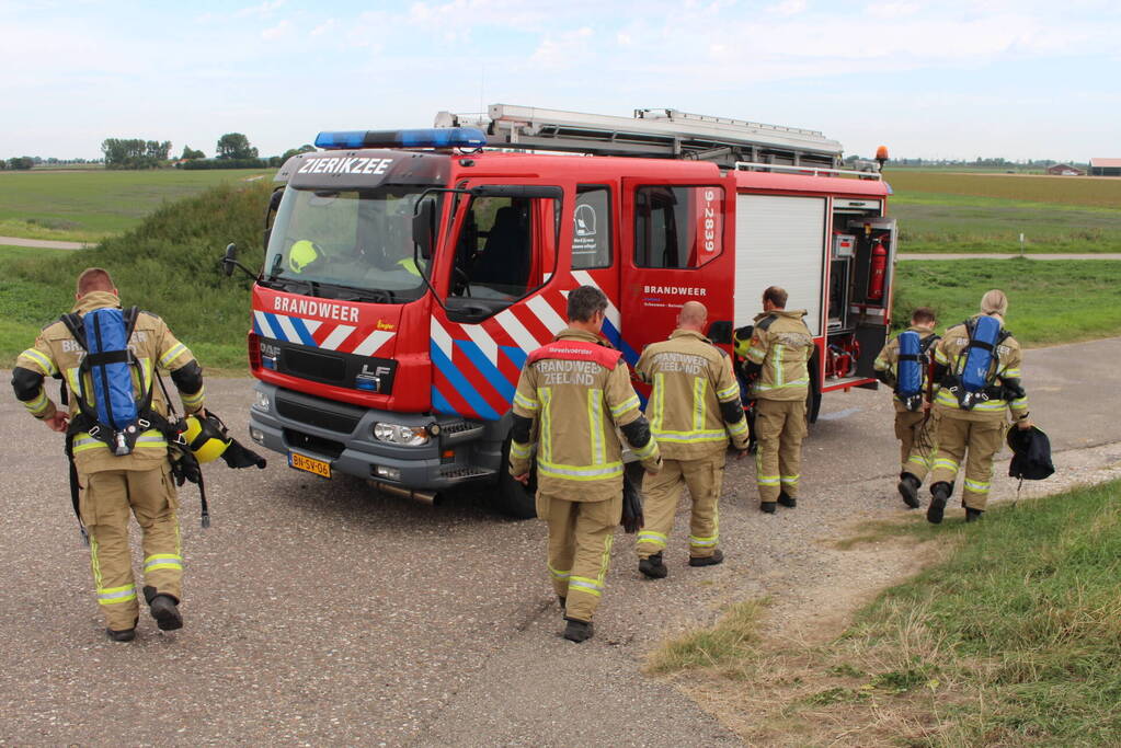 Buitenbrand blijkt kampvuur