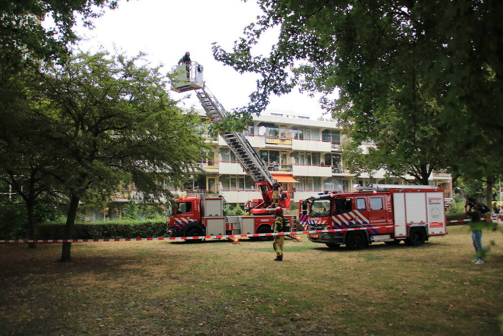 Twee gewonden bij uitslaande woningbrand