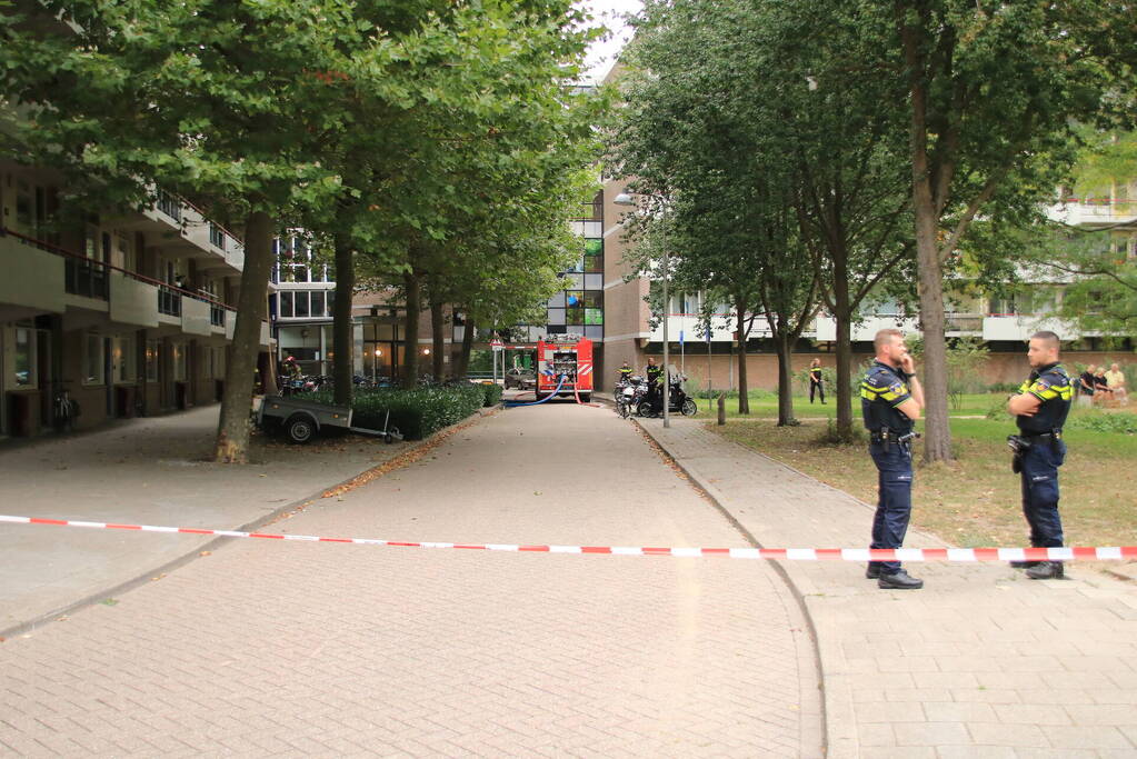 Twee gewonden bij uitslaande woningbrand