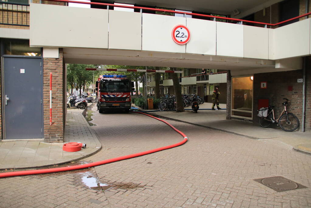 Twee gewonden bij uitslaande woningbrand