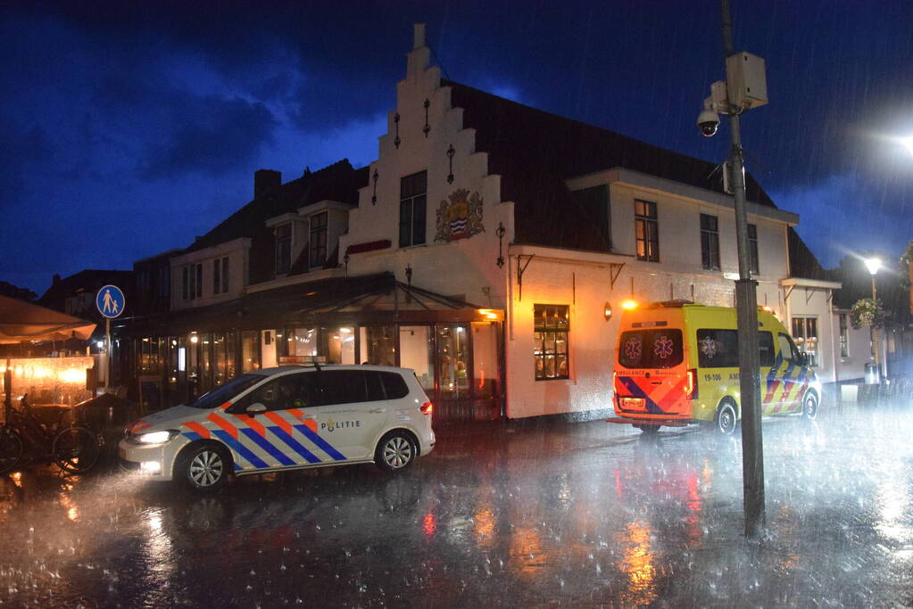 Vreemde lucht waargenomen in eetcafé