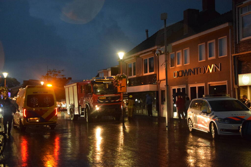 Vreemde lucht waargenomen in eetcafé