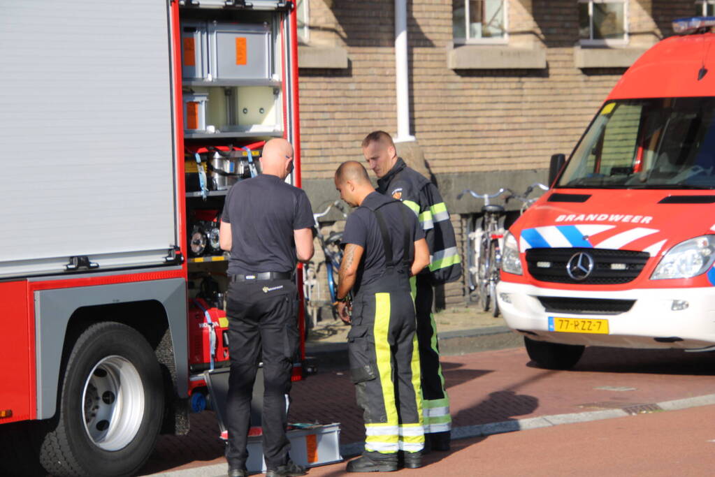 Meerdere hulpdiensten ingezet bij daklozenopvang