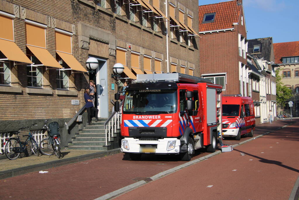 Meerdere hulpdiensten ingezet bij daklozenopvang