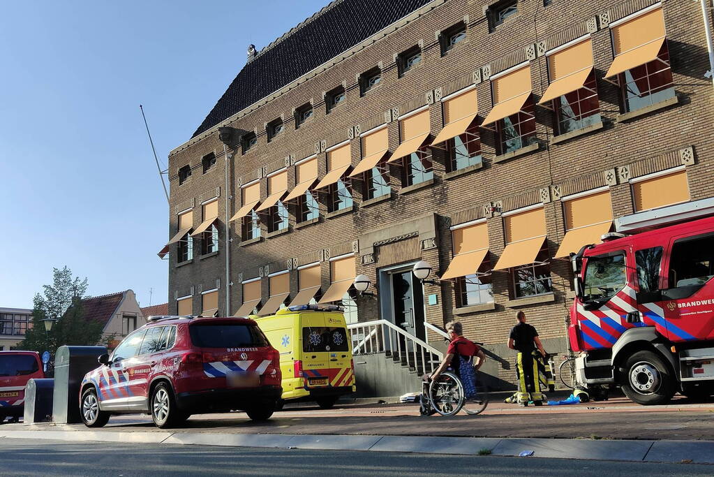 Meerdere hulpdiensten ingezet bij daklozenopvang