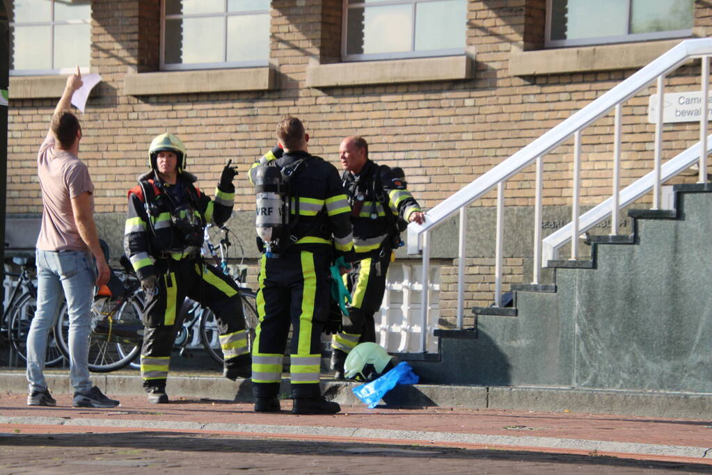 Meerdere hulpdiensten ingezet bij daklozenopvang