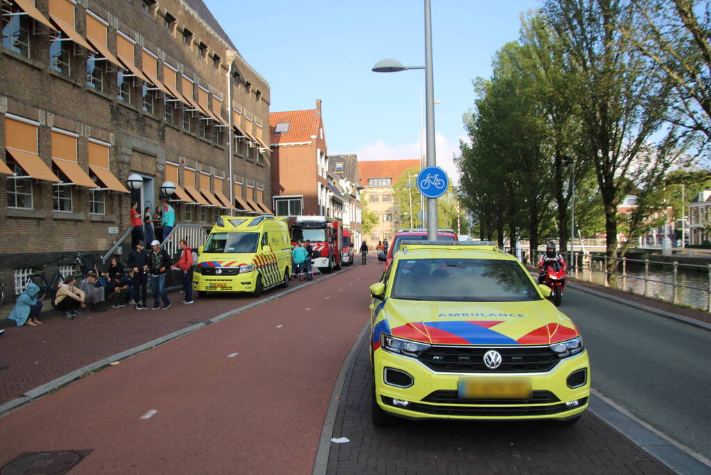 Meerdere hulpdiensten ingezet bij daklozenopvang