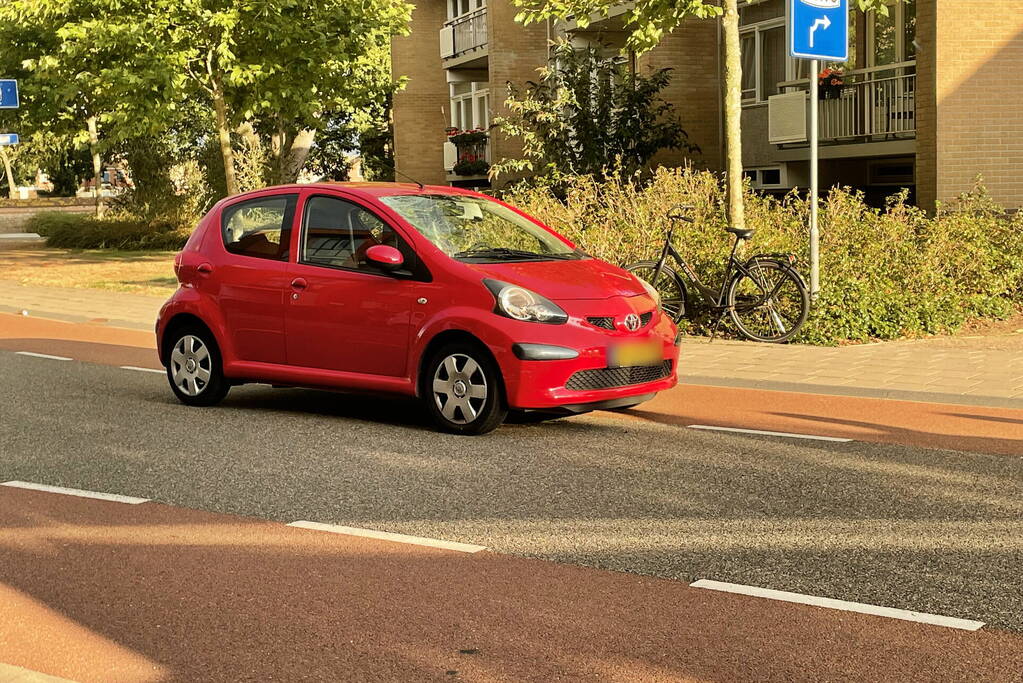 Fietser in botsing met automobilist