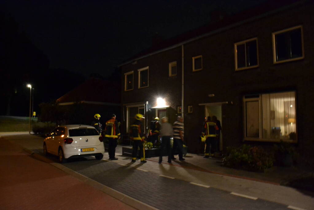 Brandweer ingezet voor gaslekkage