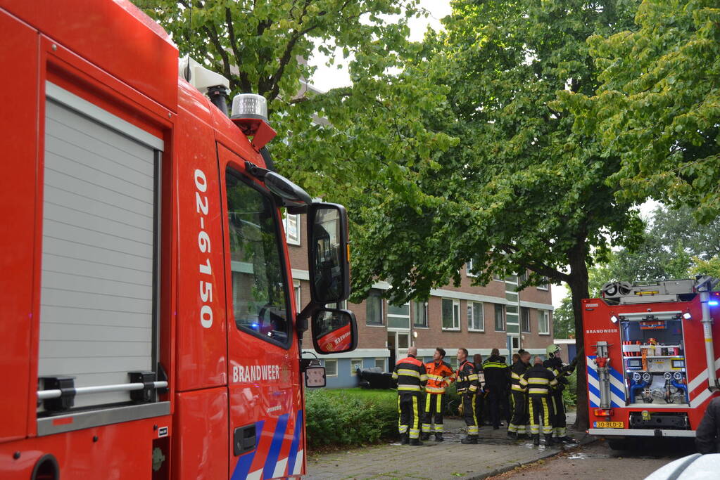 Aanhouding na brand in woning