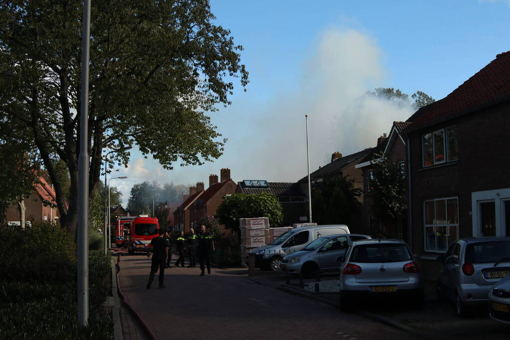 Meerdere schuren in brand