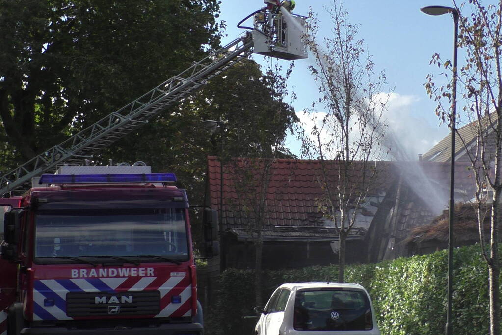 Meerdere schuren in brand