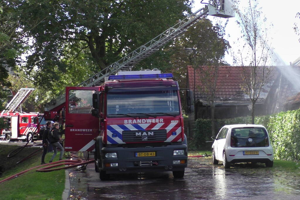 Meerdere schuren in brand