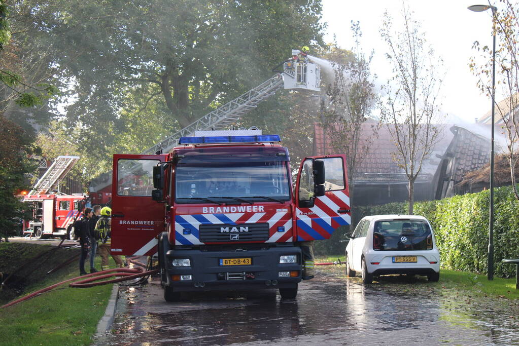 Meerdere schuren in brand