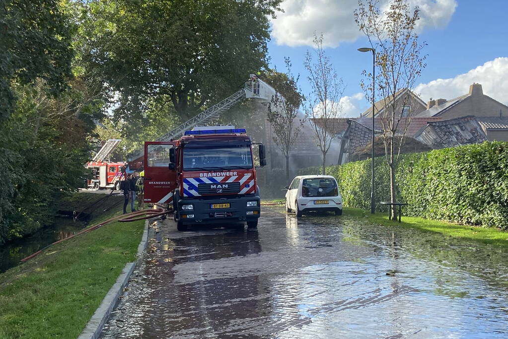 Meerdere schuren in brand