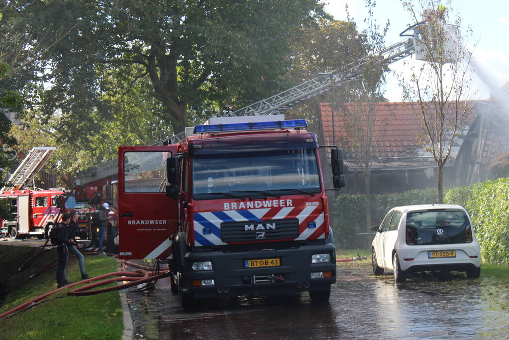 Meerdere schuren in brand