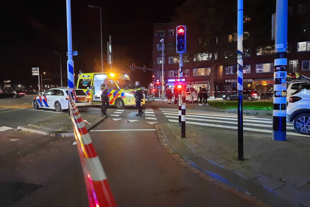 Fietser zwaargewond bij aanrijding