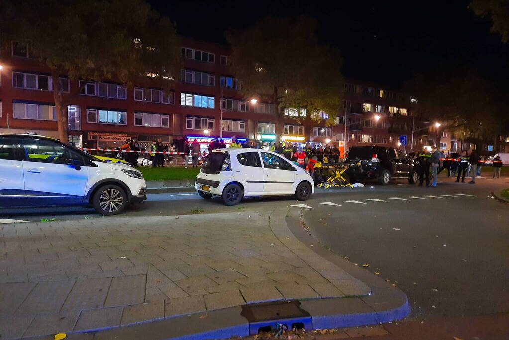 Fietser zwaargewond bij aanrijding