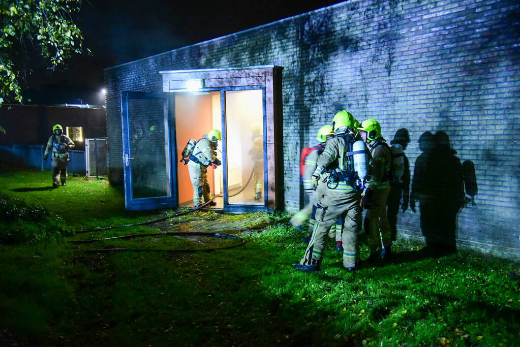 Aanhouding na brandstichting in psychiatrie