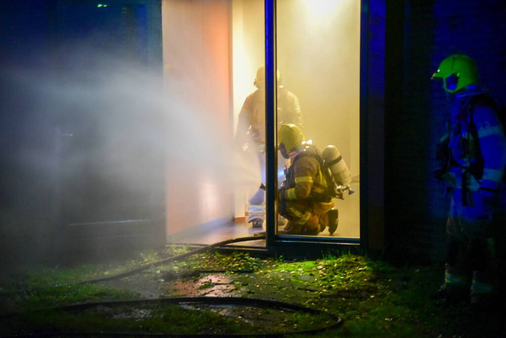 Aanhouding na brandstichting in psychiatrie