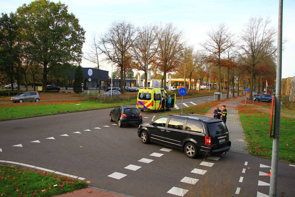 Schade bij kop-staart botsing