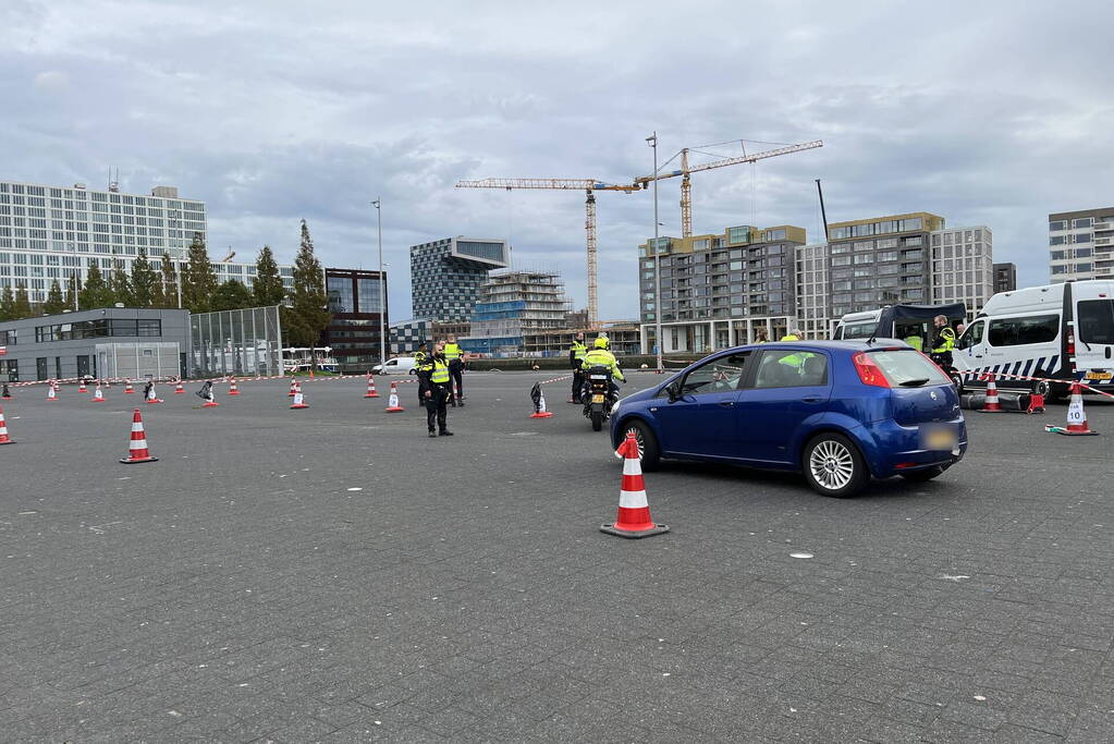 Grote verkeerscontrole door politie