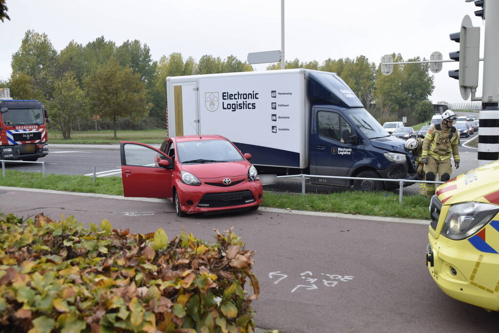 Meerdere gewonden bij kop-staart aanrijding