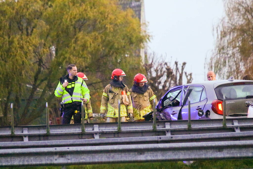 Zwaargewonde na ernstige aanrijding