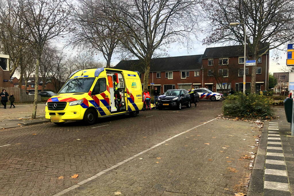 Persoon gewond bij ongeval op straat