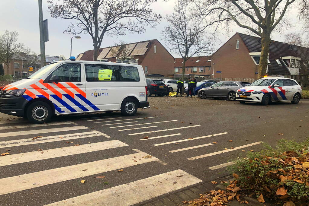 Persoon gewond bij ongeval op straat