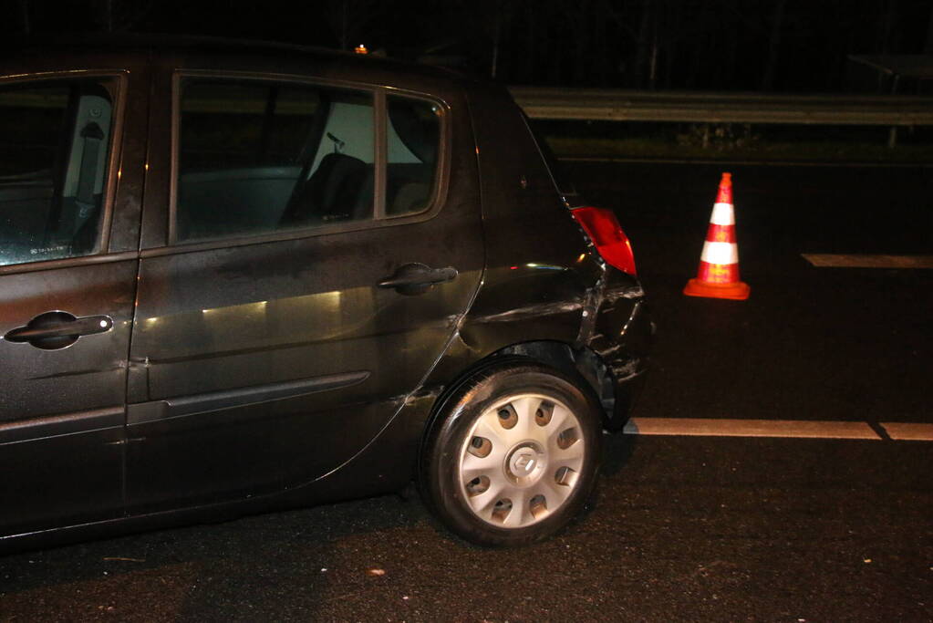 Auto totall loss na eenzijdig ongeval door gladheid