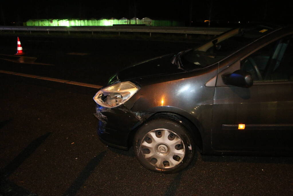 Auto totall loss na eenzijdig ongeval door gladheid