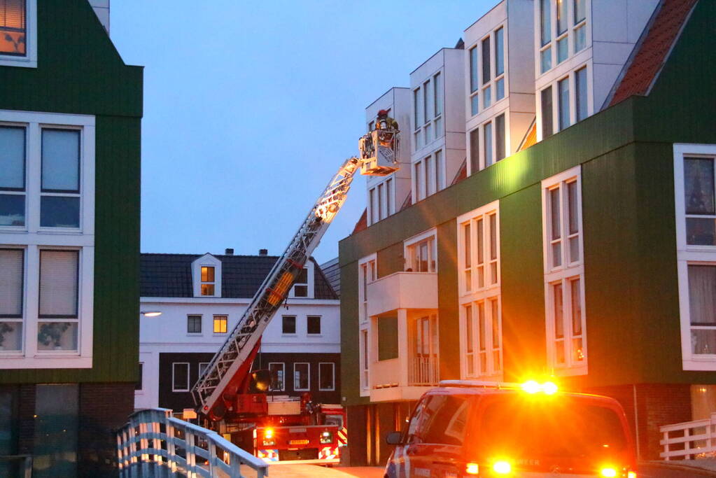 Woningbrand snel onder controle