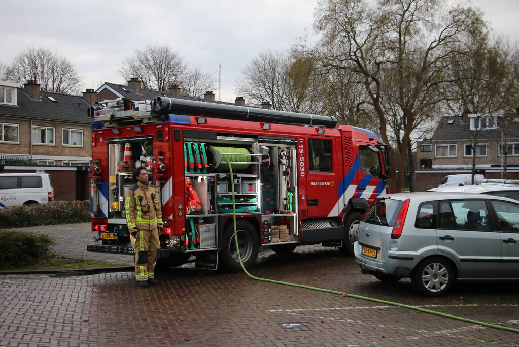 Appartementencomplex ontruimd door brand in wasmachine