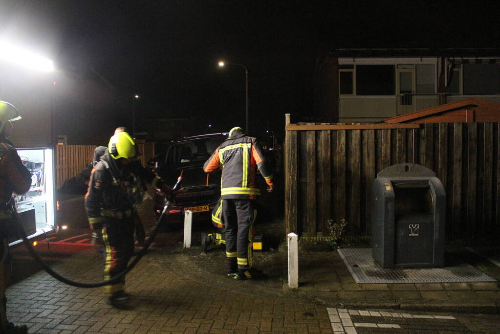 Zelfde container vier uur later weer in brand