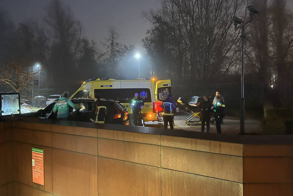 Persoon gewond bij ongeval Groene Hart Ziekenhuis