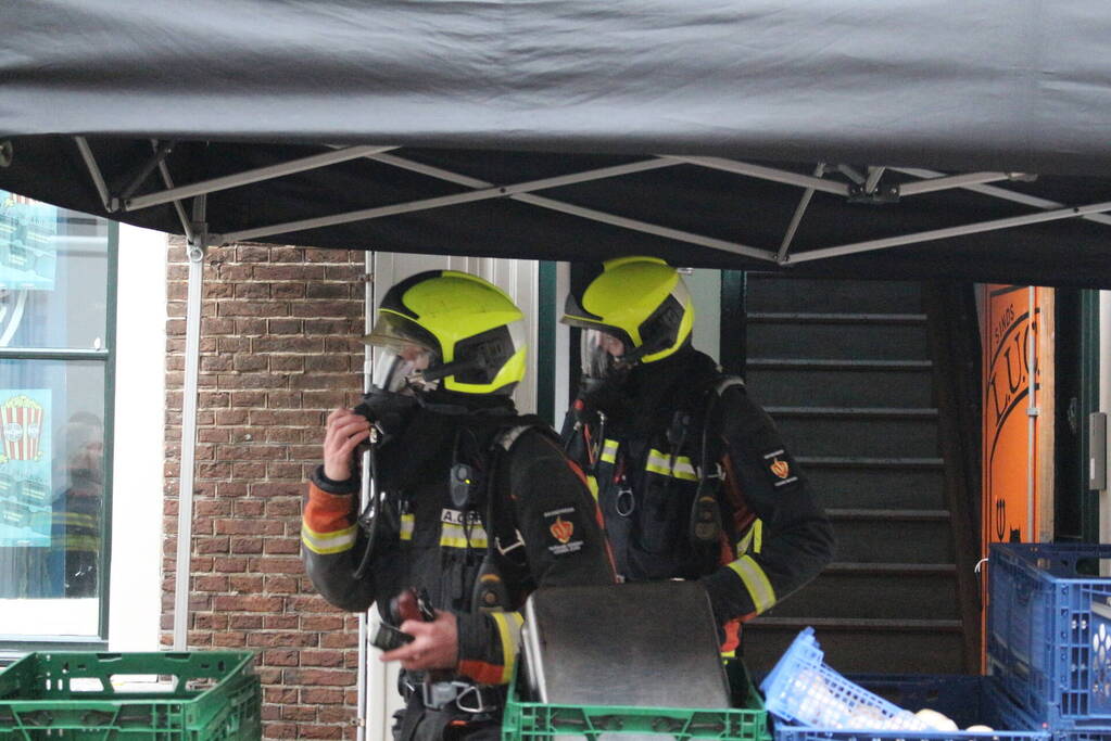 Pand ontruimd door te hoge concentratie koolmonoxide