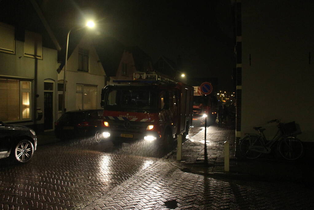 Hevige waterlekkage in woning