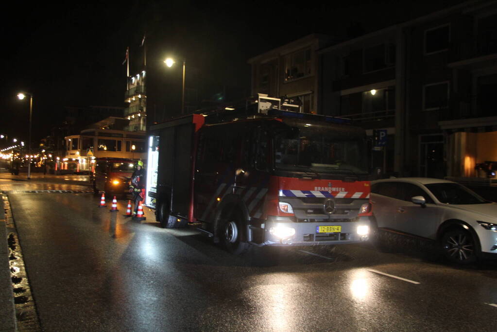 Brandweer ingezet na open laten gaskraan