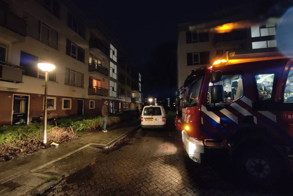 Keukenbrand snel onder controle