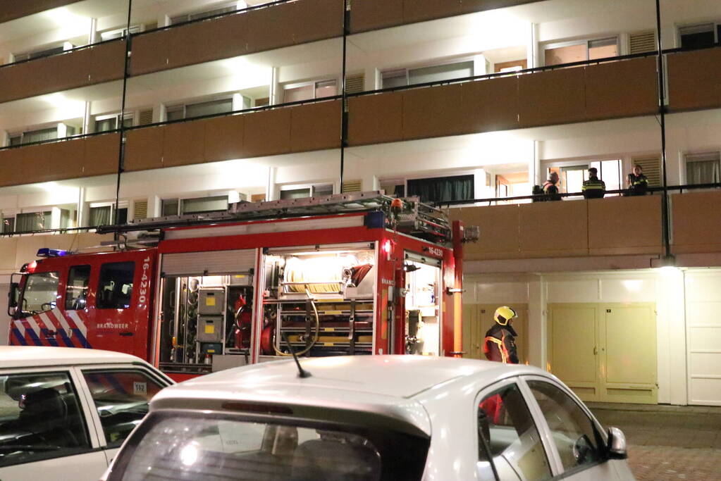 Keukenbrand in flat snel geblust