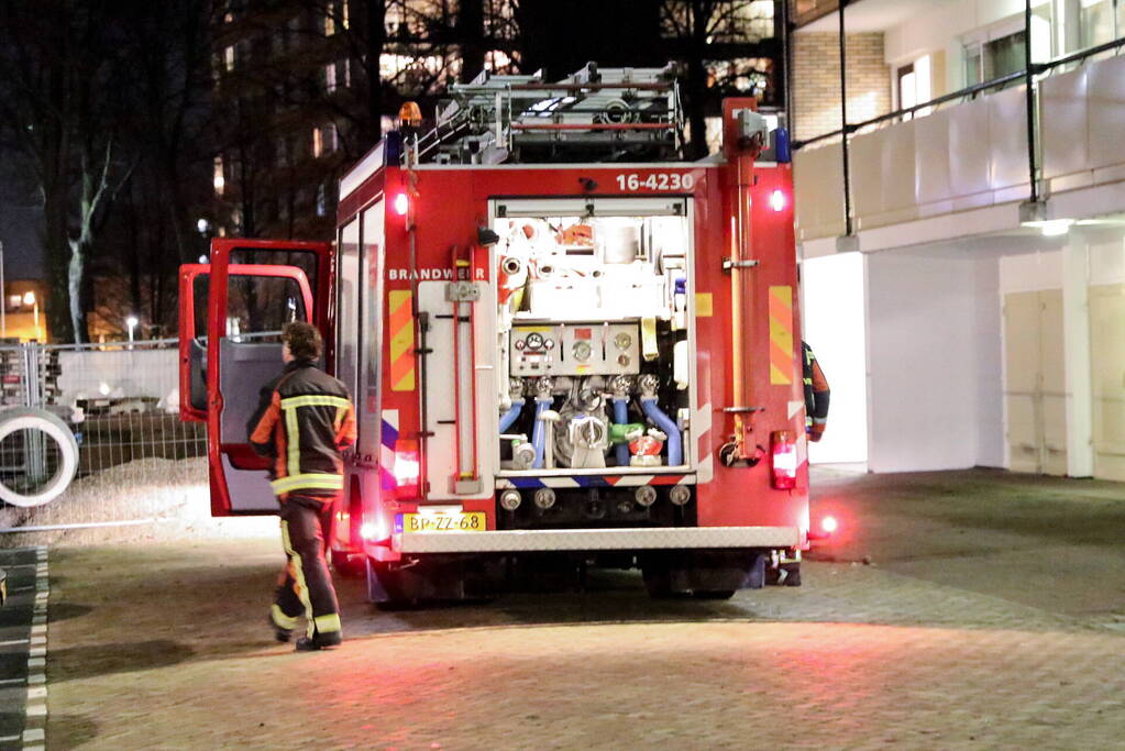 Keukenbrand in flat snel geblust