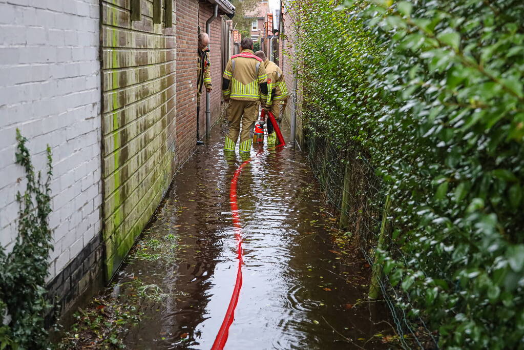 Flinke water overlast door regenbui