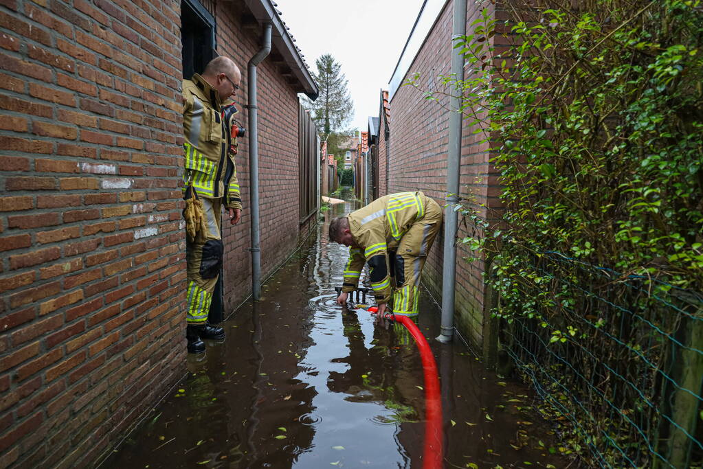 Flinke water overlast door regenbui